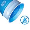 imageChicco 360 Spoutless RimTrainer with Removable Transparent Membrane  SpillResistant  TopRack Dishwasher Safe  OpenCup Training  Easy to Hold with Ergonomic Indents  Blue  9 MonthsBlue