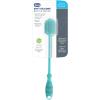imageChicco 95 Silicone Bottle Brush with FoodGrade Silicone Bristles  Dishwasher ampamp Sterilizer Safe  NonSlip Comfort Grip Handle  Hangs for Drying ampamp Storage  Teal1 Count Pack of 1