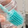 imageChicco 95 Silicone Bottle Brush with FoodGrade Silicone Bristles  Dishwasher ampamp Sterilizer Safe  NonSlip Comfort Grip Handle  Hangs for Drying ampamp Storage  Teal1 Count Pack of 1