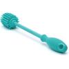 imageChicco 95 Silicone Bottle Brush with FoodGrade Silicone Bristles  Dishwasher ampamp Sterilizer Safe  NonSlip Comfort Grip Handle  Hangs for Drying ampamp Storage  Teal1 Count Pack of 5