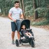 imageChicco Activ3 Jogging Stroller AllTerrain Stroller Compatible with Chicco Infant Car Seats not Included Baby Travel Gear  EclipseGreyEclipse
