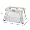 imageChicco Alfa Lite Lightweight Travel Playard Portable Playpen for Babies and Toddlers SnapOpenCompact Fold Design 13 lbs Baby Travel Essential  DoveBeigeMidnight
