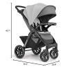 imageChicco Bravo 3in1 Trio Travel System Bravo QuickFold Stroller with KeyFit 30 Infant Car Seat and Base Car Seat and Stroller Combo  CallaGreyDriftwood