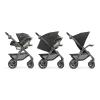 imageChicco Bravo 3in1 Trio Travel System Bravo QuickFold Stroller with KeyFit 30 Infant Car Seat and Base Car Seat and Stroller Combo  CallaGreyIron