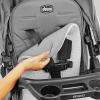 imageChicco Bravo LE ClearTex QuickFold Stroller  Pewter  GreyBravo LE Stroller  Pewter