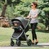 imageChicco Bravo LE ClearTex QuickFold Stroller  Pewter  GreyBravo Stroller  Black