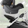 imageChicco BravoFor2 StandingSitting Double Stroller  Iron  BlackGreyIron