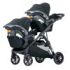 imageChicco Corso Flex Convertible Stroller  Legend  BlackInfant Car Seat Adapter  Basket