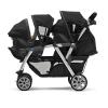 imageChicco Cortina Together Double Stroller  Minerale  BlackSilverMinerale