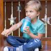 imageChicco Double Wall Insulated FlipTop Sippy Cup with Silicone Straw and SpillFree Lid 9oz TopRack Dishwasher Safe  Easy to Hold with Ergonomic Indents  Blue DiscoverTeal 2pk  12 monthGreen PlayTeal