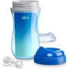imageChicco DoubleWall Insulated Sippy Cup with BiteProof Rim Spout and SpillFree Lid 9oz  TopRack Dishwasher Safe  Easy to Hold Ergonomic Indents  GreenTeal Ombre 2pk  12 monthsBlueTeal Ombre