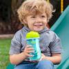 imageChicco DoubleWall Insulated Sippy Cup with BiteProof Rim Spout and SpillFree Lid 9oz  TopRack Dishwasher Safe  Easy to Hold Ergonomic Indents  GreenTeal Ombre 2pk  12 monthsTeal  Green