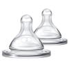 imageChicco Duo 100 Silicone IntuiLatch Baby Bottle Nipple with AntiColic Valve  SkinLike Texture and BreastLike Flow  Stage 3 Fast Flow  2pk  6 Months1 Count Pack of 1