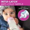 imageChicco Duo 100 Silicone IntuiLatch Baby Bottle Nipple with AntiColic Valve  SkinLike Texture and BreastLike Flow  Stage 3 Fast Flow  2pk  6 Months1 Count Pack of 1