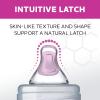 imageChicco Duo 100 Silicone IntuiLatch Baby Bottle Nipple with AntiColic Valve  SkinLike Texture and BreastLike Flow  Stage 3 Fast Flow  2pk  6 Months2 Count Pack of 2