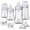 imageChicco Duo 5oz Hybrid Baby Bottle with InvinciGlass Inside and Plastic Outside  Dishwasher Bottle Warmer and Electric Sterilizer Safe  IntuiLatch Nipple  ClearGrey 2pkGrey