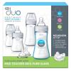 imageChicco Duo 5oz Hybrid Baby Bottle with InvinciGlass Inside and Plastic Outside  Dishwasher Bottle Warmer and Electric Sterilizer Safe  IntuiLatch Nipple  ClearGrey 2pkGrey