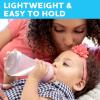 imageChicco Duo 5oz Hybrid Baby Bottle with InvinciGlass Inside and Plastic Outside  Dishwasher Bottle Warmer and Electric Sterilizer Safe  IntuiLatch Nipple  ClearGrey 2pkPink
