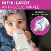 imageChicco Duo 9oz Hybrid Baby Bottle with InvinciGlass Inside and Plastic Outside  Dishwasher Bottle Warmer and Electric Sterilizer Safe  IntuiLatch Nipple  ClearPink 2pkPink