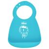 imageChicco Easy Start Silicone Feeding Set  Dishes for BabyLed Weaning  Suction Bowl  Adjustable Silicone Bib  Soft Silicone Spoon  BPAFree  3 Piece Set  6m  TealTeal