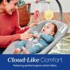 imageChicco Float Baby Bouncer Seat Quilted Organic Cotton Seat Pad Included bar with Plush  CloudGrey