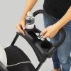 imageChicco KeyFit Caddy Frame Stroller Accepts All Chicco Infant Car Seats Adjustable Handle Parent Tray  BlackBlack