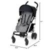 imageChicco Liteway Stroller Compact Fold Lightweight Aluminum Frame Umbrella Baby Stroller for Use with Babies and Toddlers up to 40 lbs  ArcticBlueCosmo
