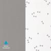 imageChicco LullaGo Bassinet Sheets  White 2Pack  WhiteGrey Triangle