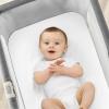 imageChicco LullaGo Bassinet Sheets  White 2Pack  WhiteWhite