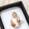 imageChicco Lullaby Playard Sheets  Pink Dot 2Pack  PinkWhiteBlue Dot