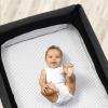 imageChicco Lullaby Playard Sheets  Pink Dot 2Pack  PinkWhiteGrey Diamond