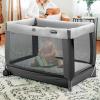 imageChicco Lullaby Portable Playard Infant Bassinet and Changer Toddler Playard Portable Crib Travel Friendly  CallaGreyCalla