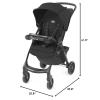 imageChicco Mini Bravo Plus Lightweight Stroller  Graphite  GreyStorm
