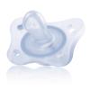 imageChicco PhysioForma 100 Soft Silicone Mini One Piece Pacifier for Babies 02 Months  BPA ampamp Latex Free  Reusable Sterilizing Case  Pink 2pkBlue Two Pack