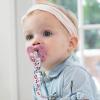 imageChicco PhysioForma 100 Soft Silicone Mini One Piece Pacifier for Babies 02 Months  BPA ampamp Latex Free  Reusable Sterilizing Case  Pink 2pkGreyDusty Rose Two Pack