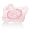 imageChicco PhysioForma 100 Soft Silicone Mini One Piece Pacifier for Babies 02 Months  BPA ampamp Latex Free  Reusable Sterilizing Case  Pink 2pkPink Two Pack