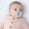 imageChicco PhysioForma 100 Soft Silicone Mini One Piece Pacifier for Babies 02 Months  BPA ampamp Latex Free  Reusable Sterilizing Case  Pink 2pkSeafoam Two Pack