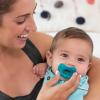 imageChicco PhysioForma 100 Soft Silicone One Piece Pacifier for Babies 616 Months  BPA ampamp Latex Free  Reusable Case  BlueGreen 2pkBlueGreen  2 Pack