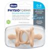 imageChicco PhysioForma 100 Soft Silicone One Piece Pacifier for Babies 616 Months  BPA ampamp Latex Free  Reusable Case  BlueGreen 2pkBlush Two Pack