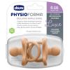 imageChicco PhysioForma 100 Soft Silicone One Piece Pacifier for Babies 616 Months  BPA ampamp Latex Free  Reusable Case  BlueGreen 2pkCantaloupe Two Pack