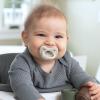 imageChicco PhysioForma 100 Soft Silicone One Piece Pacifier for Babies 616 Months  BPA ampamp Latex Free  Reusable Case  BlueGreen 2pkPearl Grey Two Pack
