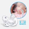 imageChicco PhysioForma 100 Soft Silicone One Piece Pacifier for Babies 616 Months  BPA ampamp Latex Free  Reusable Case  BlueGreen 2pkTerracotta Two Pack