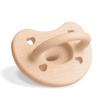 imageChicco PhysioForma Luxe Silicone One Piece Pacifier for Babies Aged 06m  Fashion Textured Shield  BPA ampamp Latex Free Reusable Sterilizing Case Blush 2pkBlush Two Pack