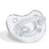 imageChicco PhysioForma Luxe Silicone One Piece Pacifier for Babies Aged 1624m  Fashion Textured Shield  BPA ampamp Latex Free  Reusable Sterilizing Case  Crystal 2pkCrystal Two Pack