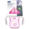 imageChicco SemiSoft Trainer with BiteResistant Spout and SpillFree Lid 7oz Removable NonSlip Handles  TopRack Dishwasher Safe  Easy to Hold Ergonomic Indents  Blue 6 monthsPink