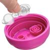 imageChicco SemiSoft Trainer with BiteResistant Spout and SpillFree Lid 7oz Removable NonSlip Handles  TopRack Dishwasher Safe  Easy to Hold Ergonomic Indents  Blue 6 monthsPink