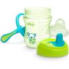 imageChicco SemiSoft Trainer with BiteResistant Spout and SpillFree Lid 7oz Removable NonSlip Handles  TopRack Dishwasher Safe  Easy to Hold Ergonomic Indents  Blue 6 monthsGreen