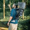 imageChicco SmartSupport Aluminum Frame Backpack Carrier Lightweight Baby Backpack Carrier  SolarGreyNew Model