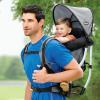 imageChicco SmartSupport Aluminum Frame Backpack Carrier Lightweight Baby Backpack Carrier  SolarGreyOld Model