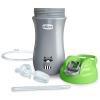 imageChicco Soft Spout Tumbler with Silicone Straw and SpillProof Lid 12oz  BuiltIn Carry Handle  TopRack Dishwasher Safe  Easy to Hold Travel Cup  GreenSilver 18 monthsGreen